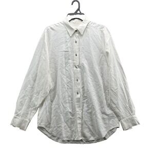 Vintage Longhorn Western Shirt Women Large Workwear Y2k Boho Rodeo Corpcore 90's